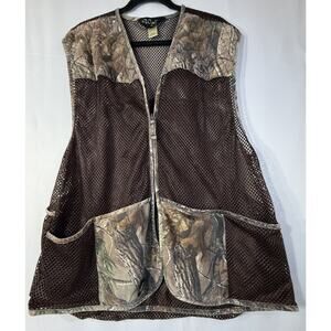 Walls Camo Hunting Vest Mens XL Mesh Game Vest Outdoor Shooting Multi Pocket